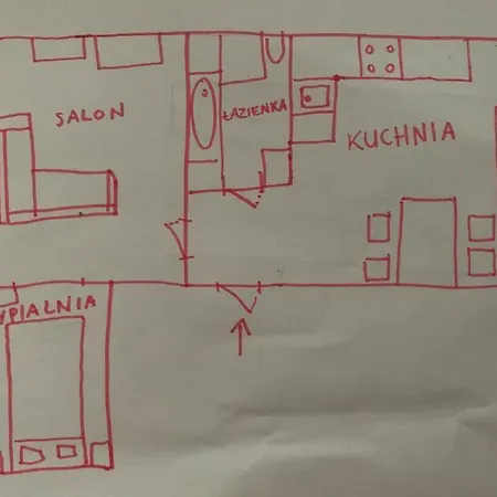 Apartmán Przytulne Mieszkanie 4 Os. Orlowo Gdyně